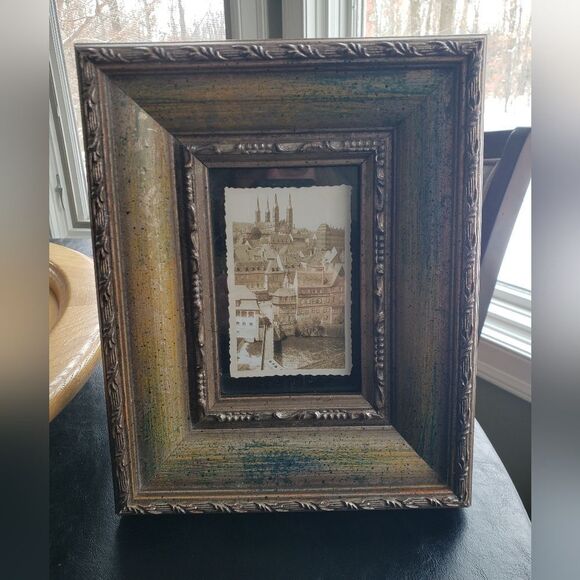 ❌SOLD❌Framed Decorative Art Piece Hang or Free Standing - Picture 1 of 6